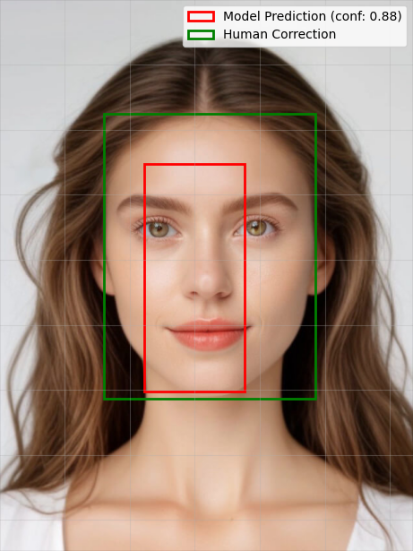 Face Detection with RLHF result 9
